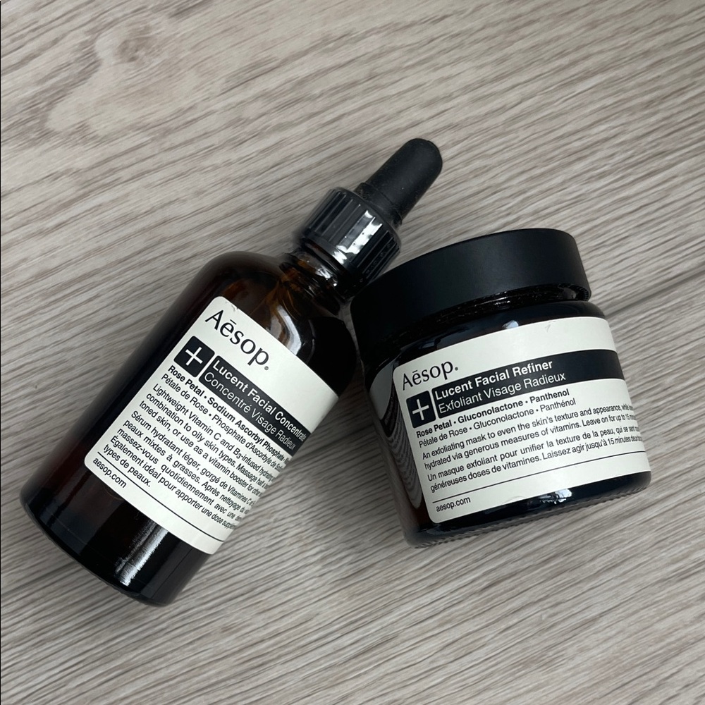 Aesop Lucent Facial Concentrate and Refiner - Black